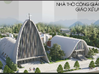 Đồ án tốt nghiệp nhà thờ công giáo (cad- sketchup-pts)